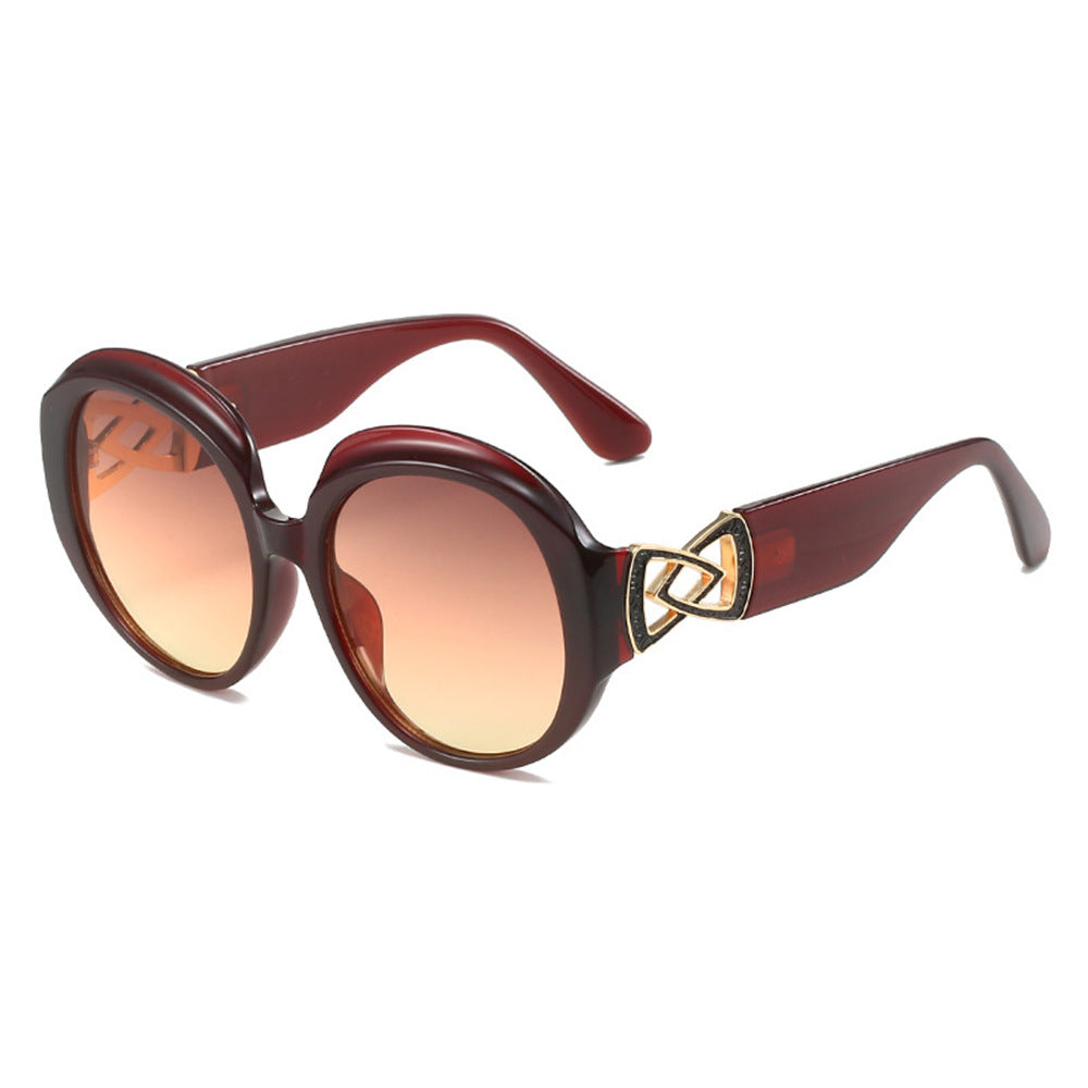 Wholesale 2023 Large Frame Round PC Sunglasses